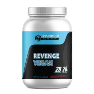 Lev-Fuel Up Nutrition Revenge Vegan proteína vegana 32 onzas