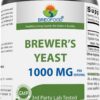 Levadura de cerveza Brieofood 1000 mg en tabletas paquete frontal