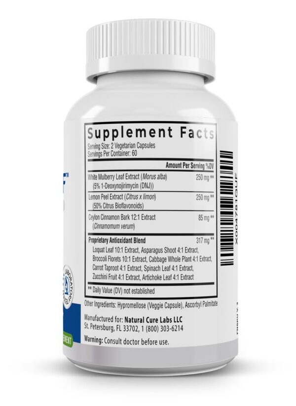 Etiqueta frontal de Level Off Anti Spike Formula