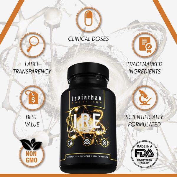 Leviathan IRE antioxidantes resveratrol y berberina suplemento