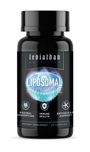 Version 1.0.0 Frente del envase Leviathan Glutatión Liposomal