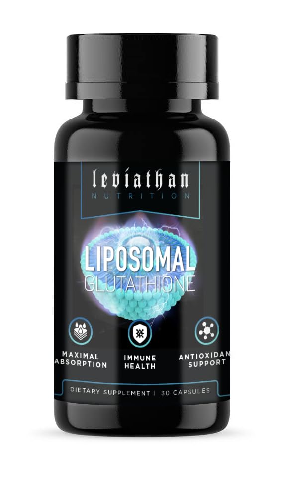 Frente del envase Leviathan Glutatión Liposomal