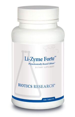 Li Zyme Forte de Biotics Research para apoyo cerebral