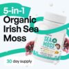 Frasco Liberazen Sea Moss con etiqueta