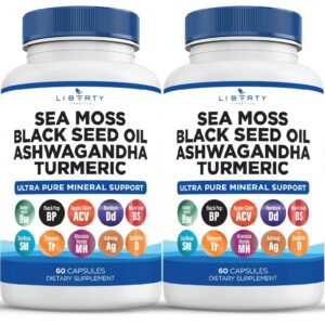 Frontal de Liberty Lifestyle musgo marino y cápsulas