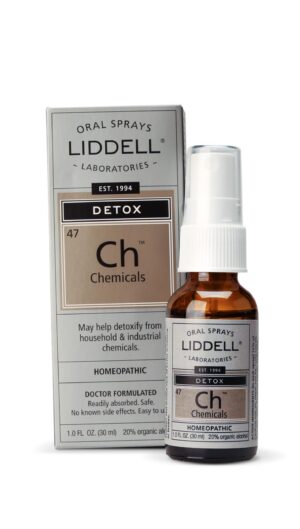 Version 1.0.0 Liddell Spray Homeopático Detox Químico 30 ml frasco