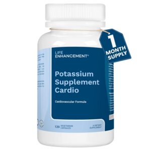 Version 1.0.0 Frente del envase Life Enhancement Cardio Potassium