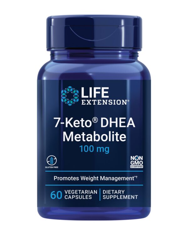 Life Extension 7-Keto DHEA Metabolite bottle front