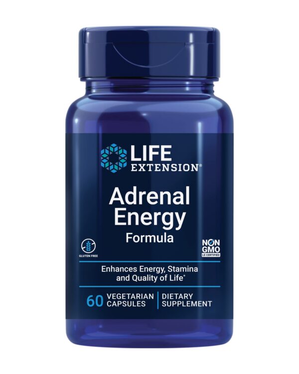 Version 1.0.0 Life Extension Adrenal Formula bottle front