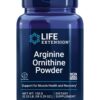 Frontal del Life Extension Arginina Ornitina polvo