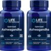 Life Extension Ashwagandha optimizada cápsulas frente etiqueta