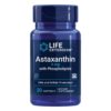 Life Extension Astaxanthin botella y etiqueta