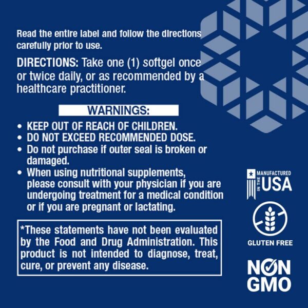 Fórmula no GMO y gluten free Life Extension