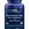 Life Extension Bone Restore Elite suplemento calcio 120 cápsulas