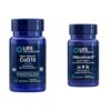 Frasco Life Extension CoQ10 y Macuguard con etiqueta