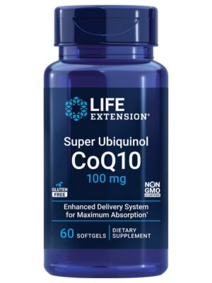 Caja Life Extension CoQ10 ubiquinol