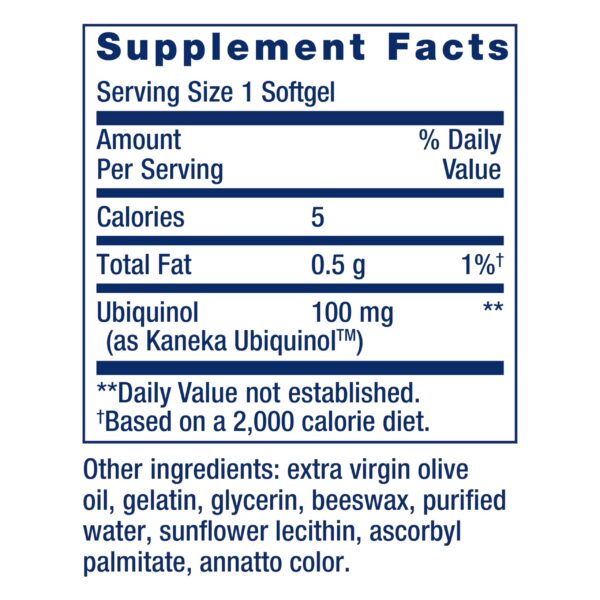 Frente del envase Life Extension CoQ10