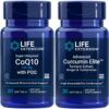 Life Extension CoQ10 ubiquinol con PQQ y cúrcuma - etiqueta