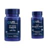 Frente de Life Extension CoQ10 ubiquinol con PQQ y shilajit