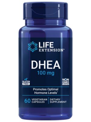 Frasco Life Extension DHEA 100 mg