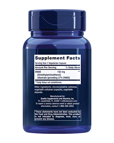 Etiqueta del frasco Life Extension