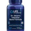 Frente del frasco Life Extension Dr. Strum's Fórmula Intensiva para Huesos