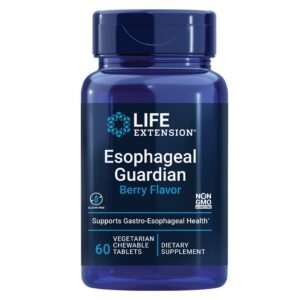 Caja del suplemento Life Extension Esophageal Guardian para alivio gástrico
