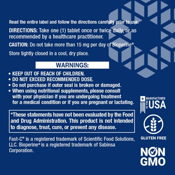 Tabletas Life Extension Fast-C & Bio-Quercetin Phytosome