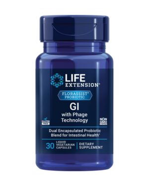Life Extension FLORASSIST GI 30 cápsulas vegetarianas digestivas