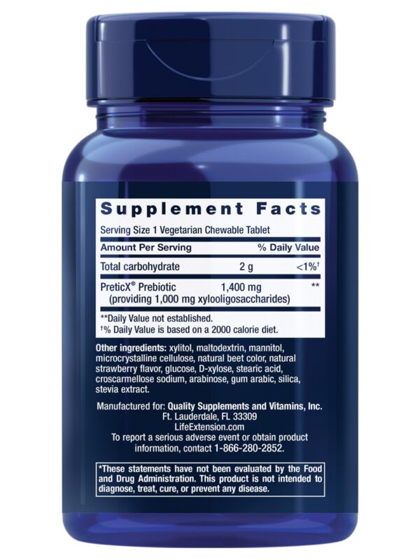 Life Extension FLORASSIST suplemento prebiótico salud digestiva