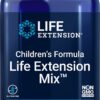 Tabletas masticables Life Extension fórmula infantil sabor frutos del bosque