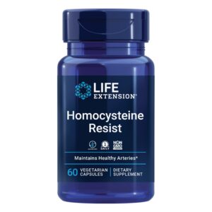 Version 1.0.0 Life Extension Homocysteine Resist suplemento en frasco