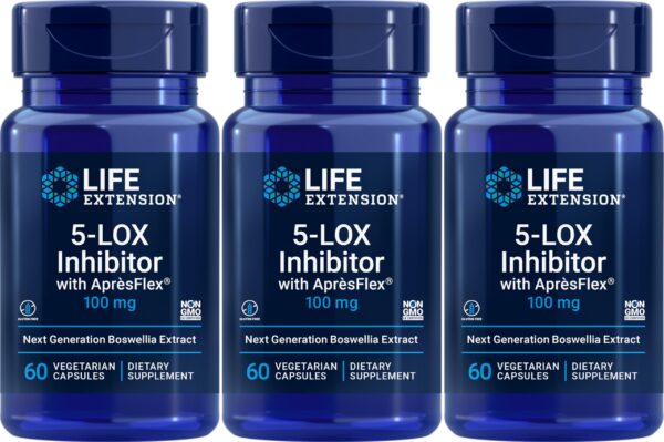 Frasco Life Extension Inhibidor 5-LOX AprèsFlex 100 mg