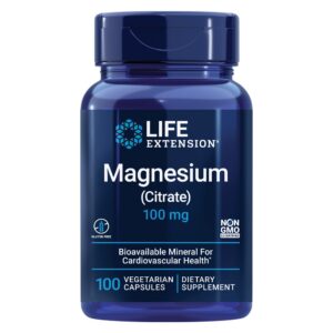 Version 1.0.0 Frontal de frasco Life Extension Magnesium Citrate y Zinc Caps