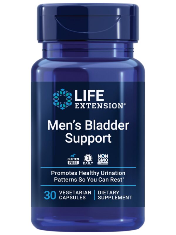 Frente del envase Life Extension Men's Bladder Support