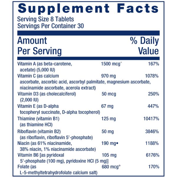 Life Extension Mix Tabletas - Ingredientes destacados