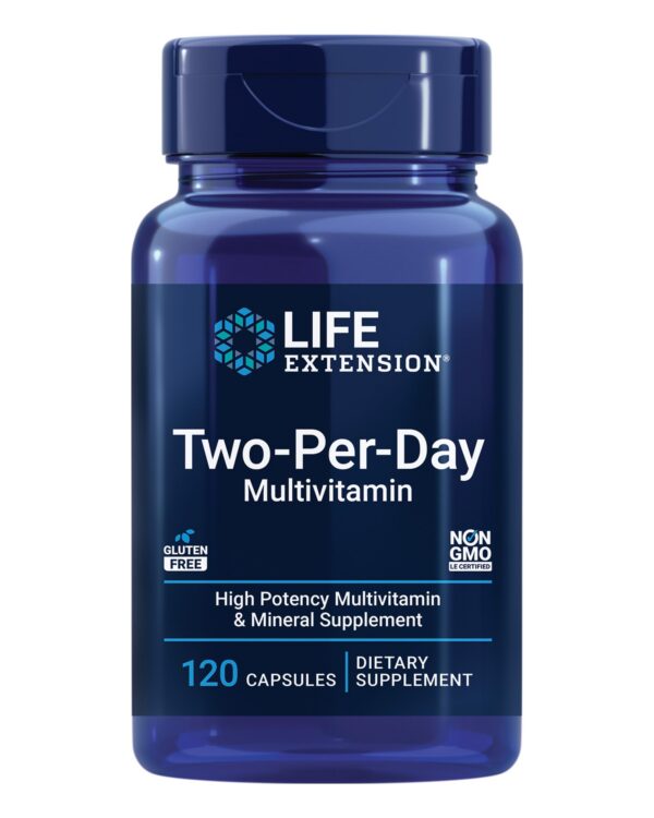 Tabletas multivitamínicas Life Extension 120 unidades