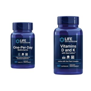 Version 1.0.0 Life Extension multivitamínico diario con vitaminas D y K y yodo