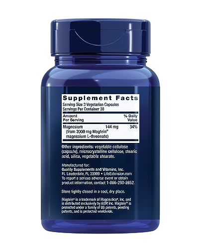 Etiqueta frontal Life Extension Neuro-mag