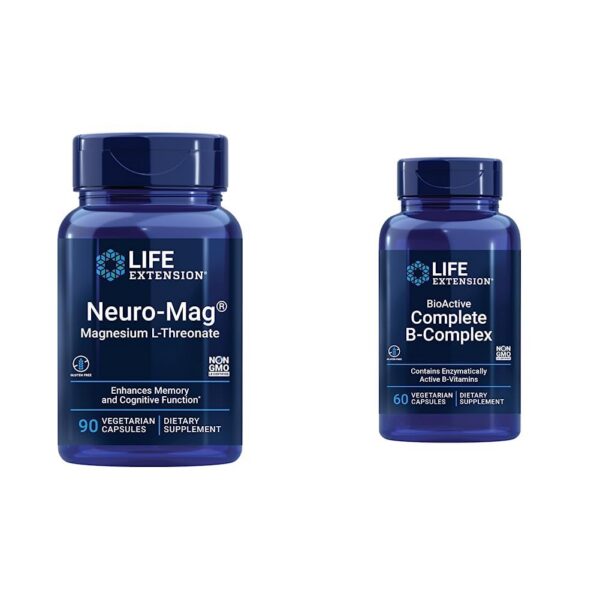 Frente del envase Life Extension Neuro-Mag