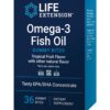 Gomitas Life Extension Omega-3 frente al envase