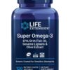 Frasco frontal Life Extension Omega-3 Softgels