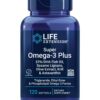 Version 1.0.0 Etiqueta trasera Life Extension Omega-3 Plus