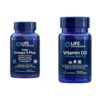 Frente de Life Extension Omega-3 Plus botella