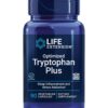 Frente de Life Extension Optimized Tryptophan Plus 1000 mg cápsulas