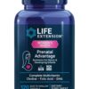 Life Extension Prenatal Advantage paquete frontal 120 cápsulas blandas