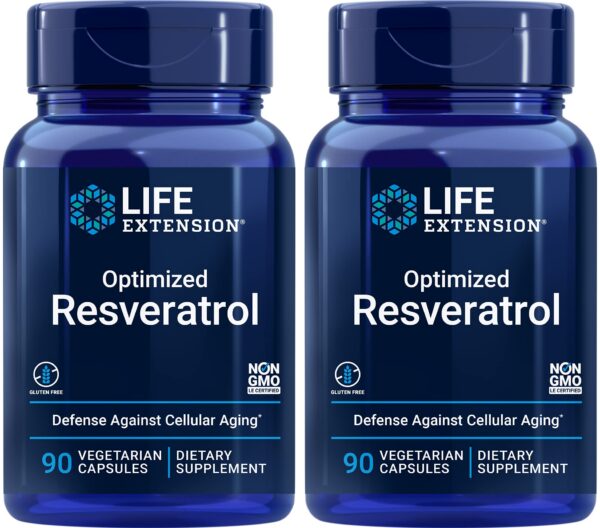 Frente de Life Extension Optimized Resveratrol