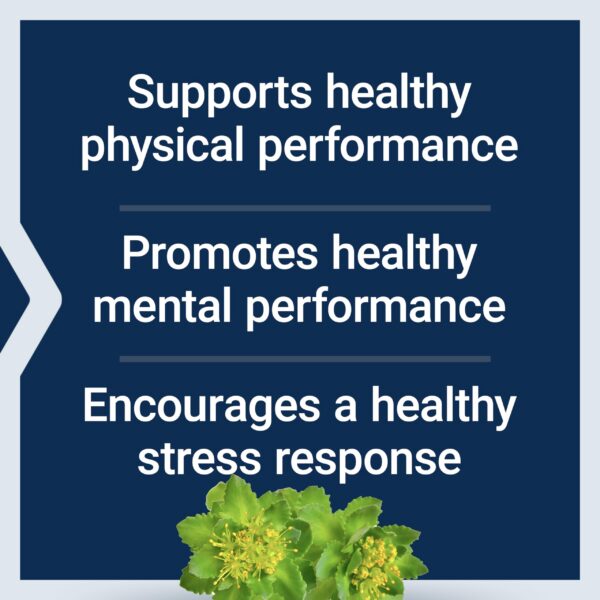 Etiqueta frontal Life Extension Rhodiola Rosea