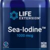 Sea-Iodine Life Extension frasco y etiqueta frontal