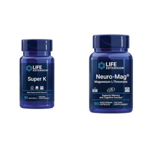 Version 1.0.0 Frasco Life Extension Super K frente